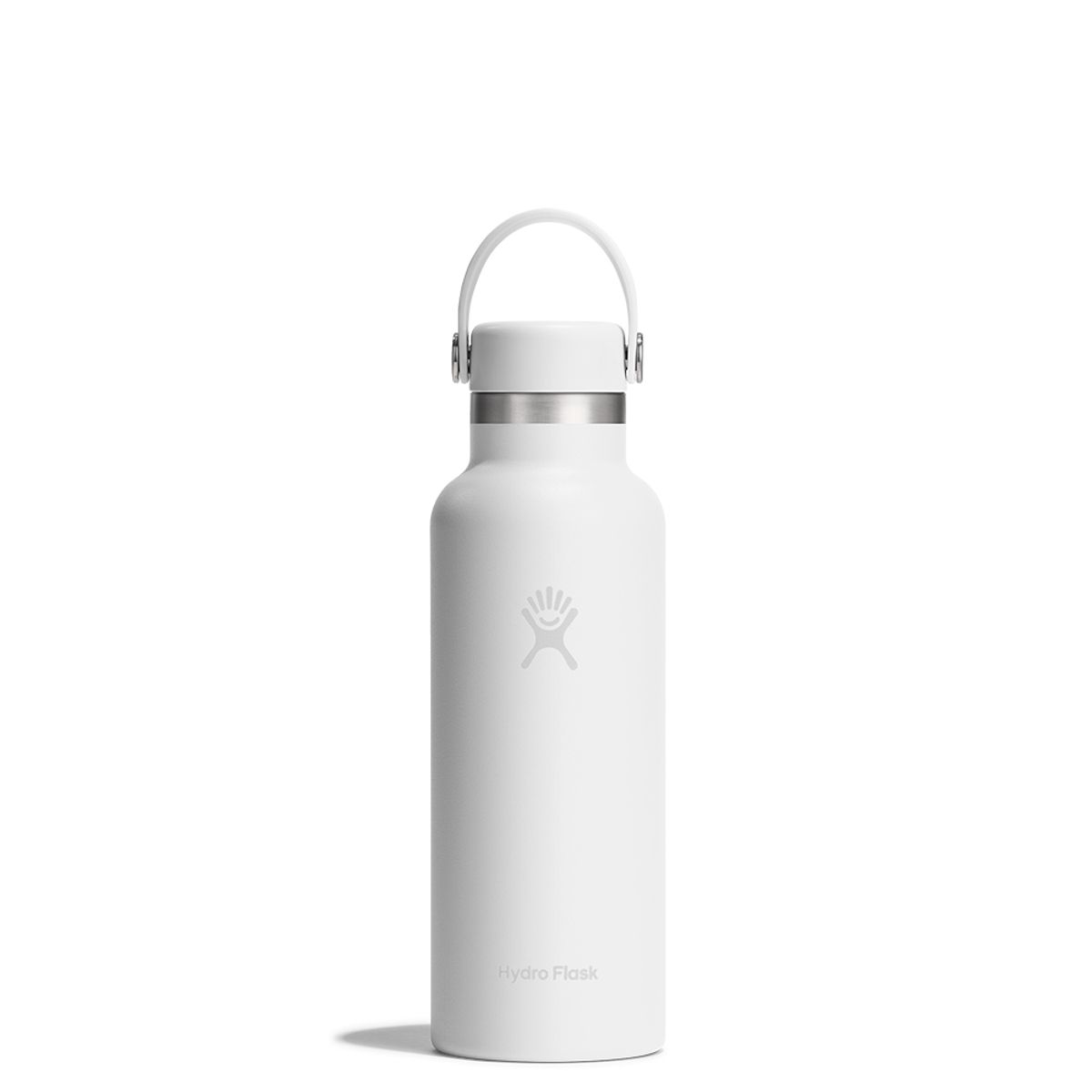 하이드로 플라스크(HYDROFLASK) 18온즈 532ml 스탠다드 플렉스캡 텀블러 화이트 뉴
