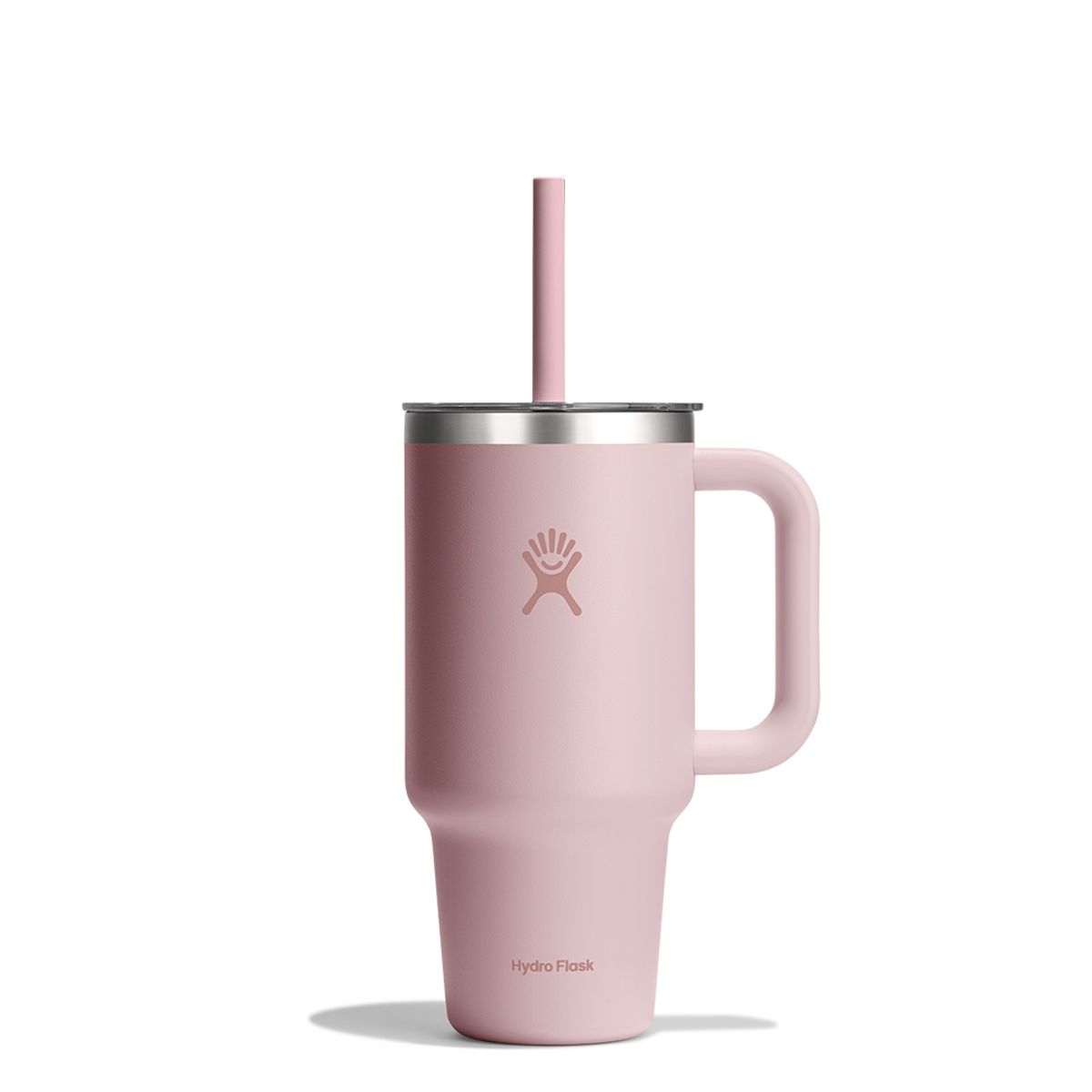 하이드로 플라스크(HYDROFLASK) 32온즈 946ml 올어라운드 트래블텀블러 트릴리움 핑크 클리어리드
