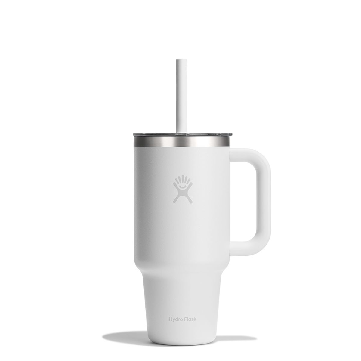 하이드로 플라스크(HYDROFLASK) 32온즈 946ml 올어라운드 트래블텀블러 화이트 클리어리드