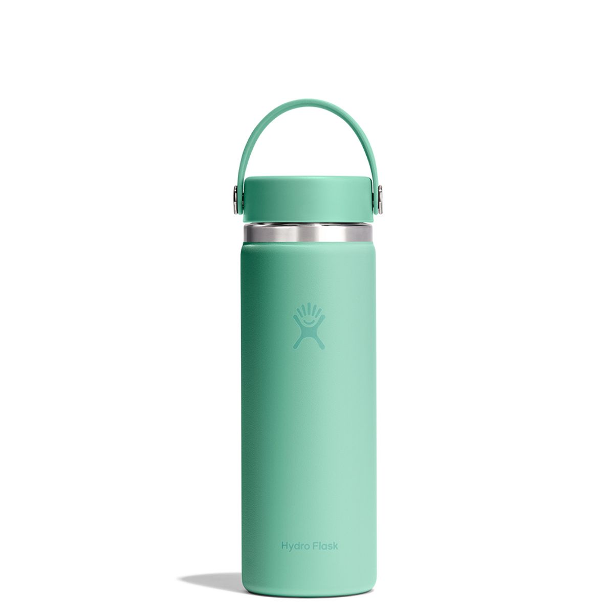 하이드로 플라스크(HYDROFLASK) 20온즈 591ml 와이드 플렉스캡 텀블러 머메이드 그린