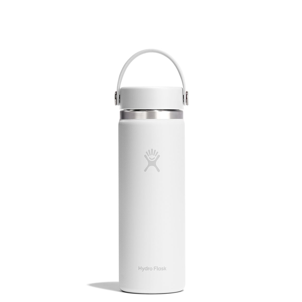 하이드로 플라스크(HYDROFLASK) 20온즈 591ml 와이드 플렉스캡 텀블러 화이트 뉴