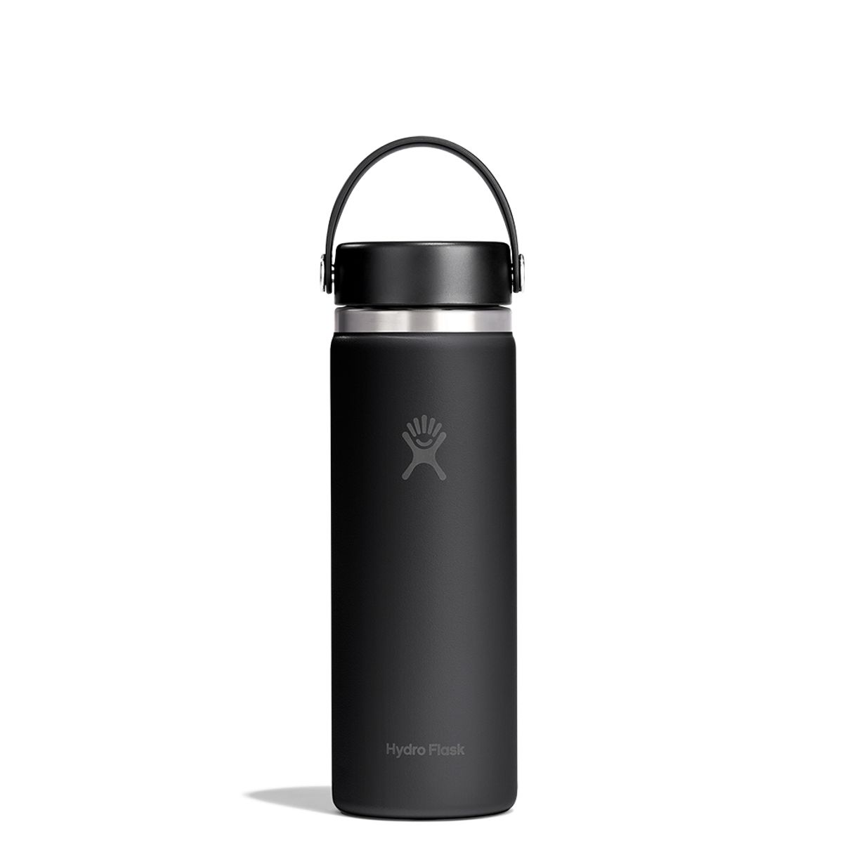 하이드로 플라스크(HYDROFLASK) 20온즈 591ml 와이드 플렉스캡 텀블러 블랙 뉴