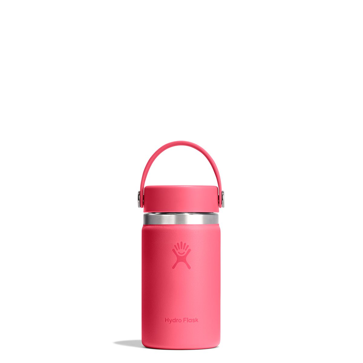 하이드로 플라스크(HYDROFLASK) 12온즈 354ml 와이드 플렉스캡 텀블러 팝스타 핑크
