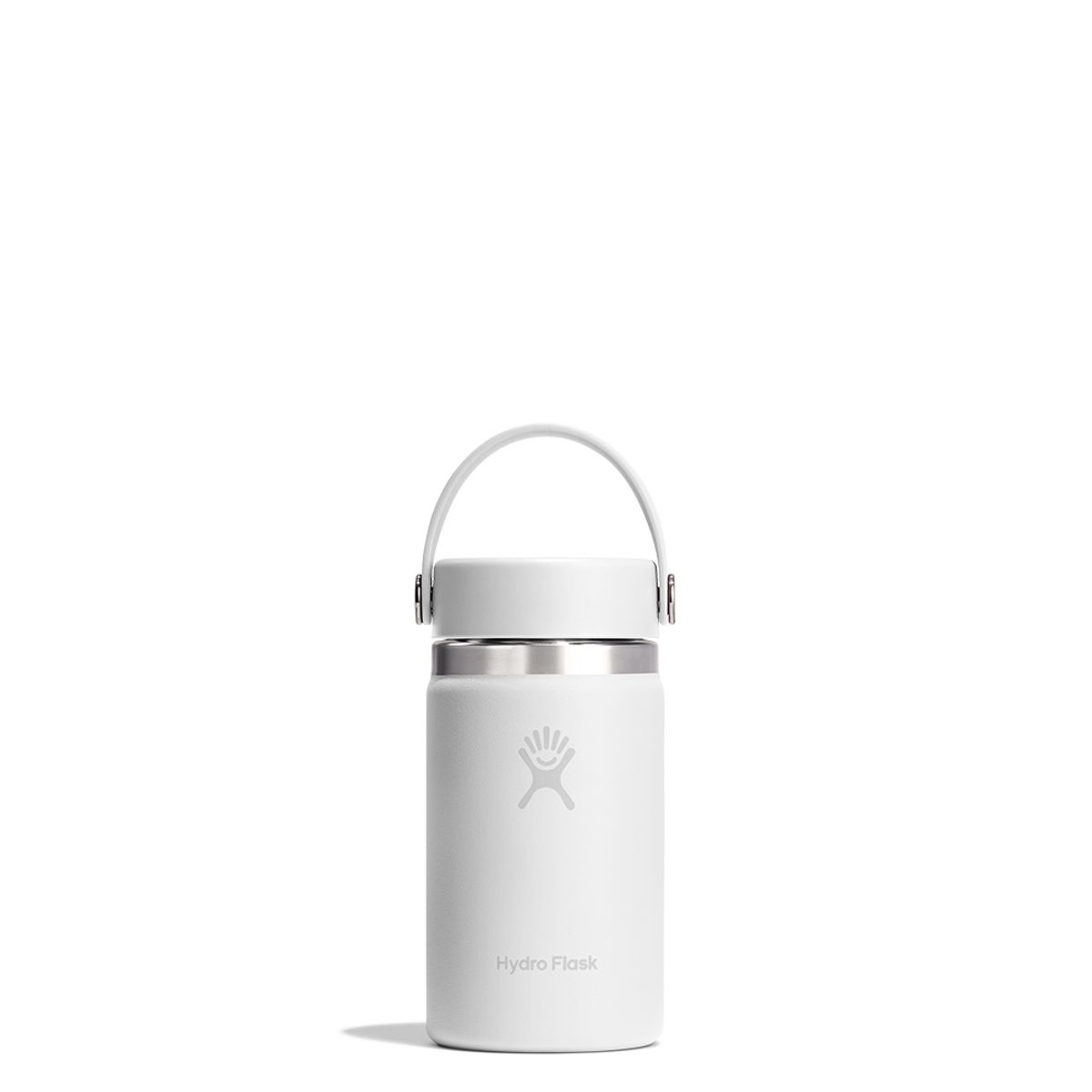 하이드로 플라스크(HYDROFLASK) 12온즈 354ml 와이드 플렉스캡 텀블러 화이트 뉴