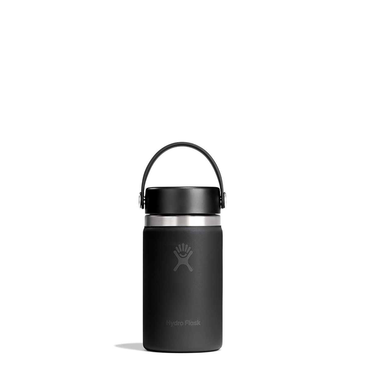 하이드로 플라스크(HYDROFLASK) 12온즈 354ml 와이드 플렉스캡 텀블러 블랙 뉴