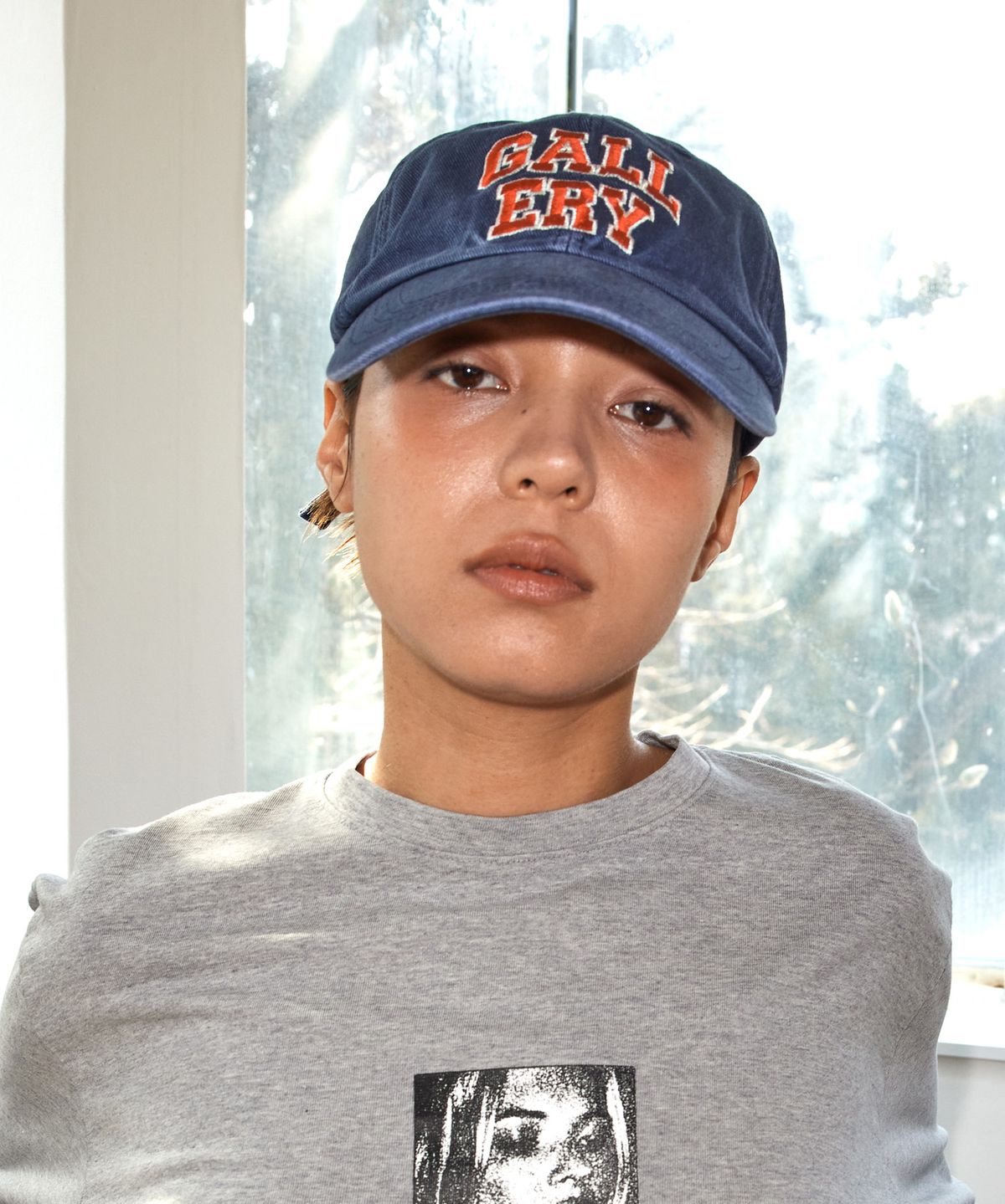 1011갤러리(1011 GALLERY) Classic Gallery Logo Ball Cap - Navy