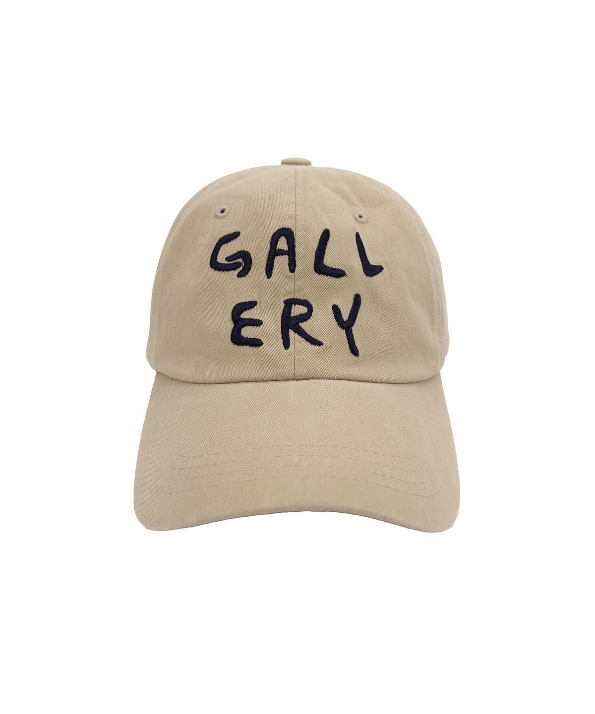 1011갤러리(1011 GALLERY) Gallery Logo Ball Cap - Beige
