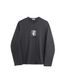 Kate Moss Portrait Long Sleeve T-Shirts - Charcoal