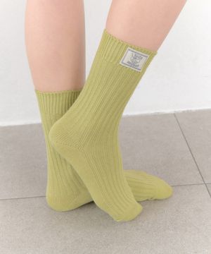 [IHM26SS38] 라벨 소프트 삭스 민트