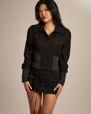 CS PANEL WAIST JACKET-027