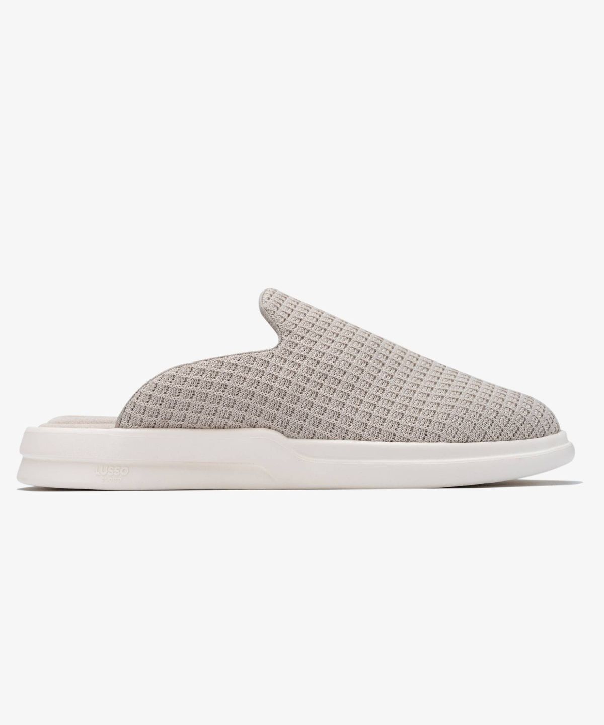 루쏘 클라우드(LUSSO CLOUD) PELLI WAFFLE KNIT_GREY/MARSHMALLOW