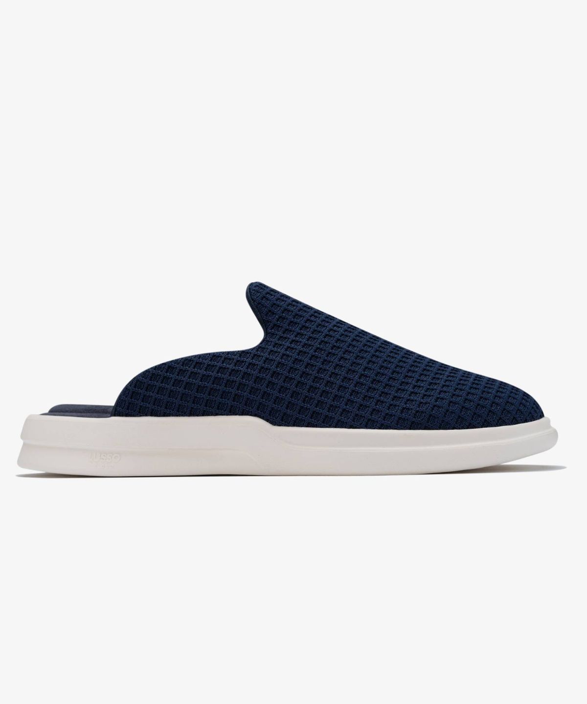 루쏘 클라우드(LUSSO CLOUD) PELLI WAFFLE KNIT_INDIGO/MARSHMALLOW