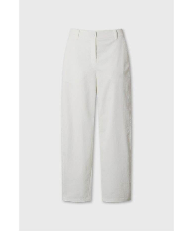 Women New fit tapered pants WWPNM26301IVX