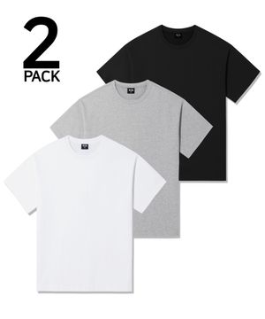 [2PACK] 코마 26수 레이어드 롱 반팔티_3color