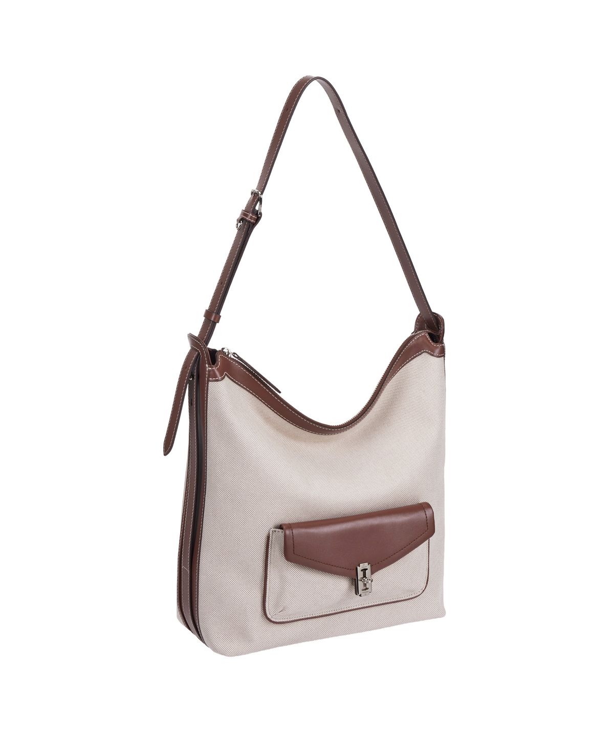 분크(VUNQUE) Festone Occam Through Hobo L (페스토네 오캄 쓰루 호보 라지) Chestnut Brown