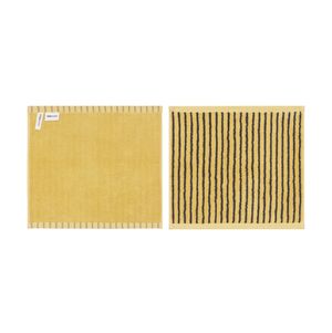 오키드 스트라이프 핸드타월 Yellow