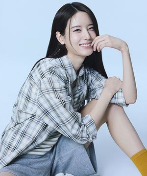 여성 코튼 체크 긴팔 셔츠_PHG2WC2085