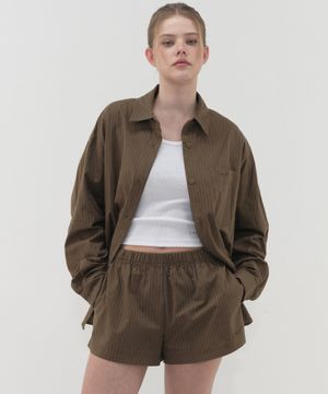 쏠트 앤 썬 스트라이프 셔츠 (2색상)