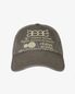 WEB LOGO WASHED 5 PANNEL BALL CAP [BROWN]