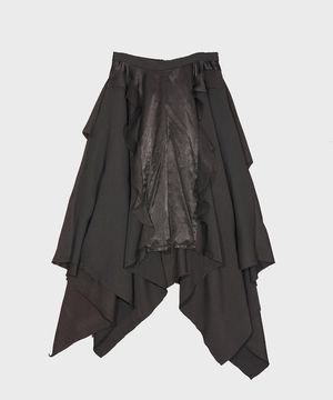 LAYERED PANEL STRAP SKIRT