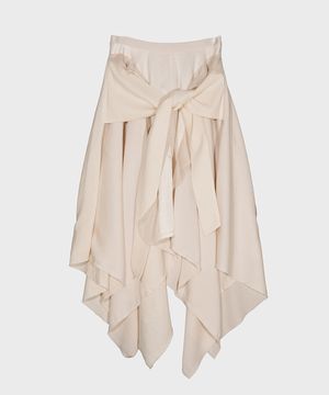 LAYERED PANEL STRAP SKIRT