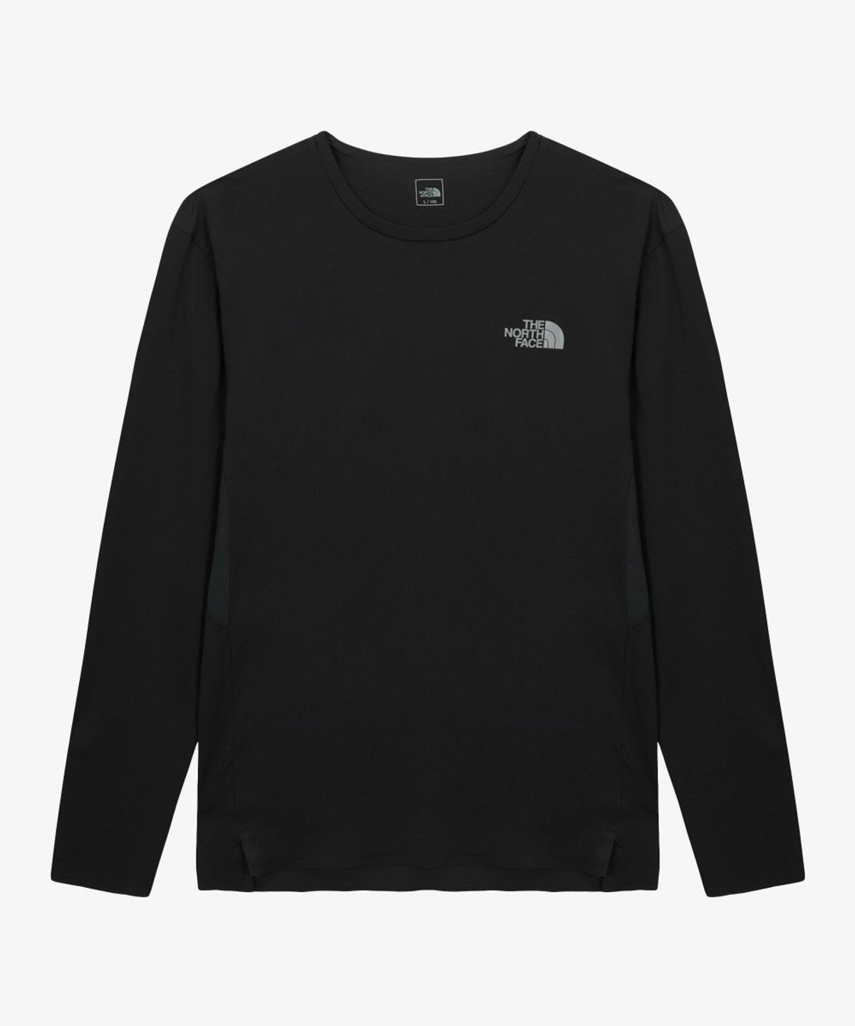 노스페이스(THE NORTH FACE) NT7TS02A 남성 페이스온 긴팔 티 BLACK