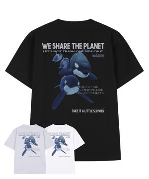 쉐어 더 플래닛 반팔 티셔츠 (3color)