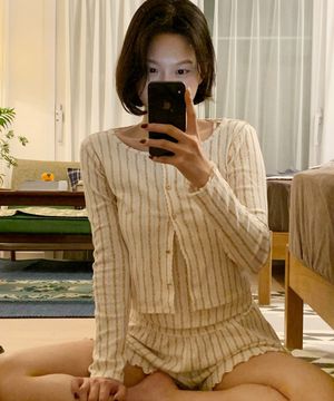 028A 프레이야 롱 슬리브 가디건