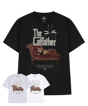 캣파더 반팔 티셔츠 (3color)