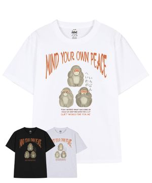 몽키피스 반팔 티셔츠 (3color)