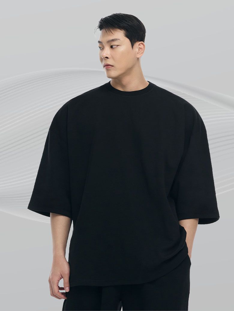 벌크 특양 무지 숏슬리브_2Color