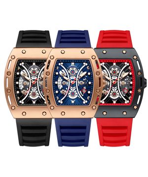 남성 패션 실리콘밴드 손목시계 MF0420G