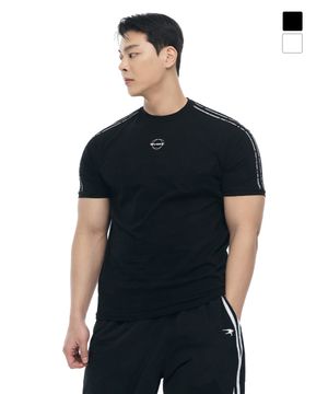 머슬 스판 트랙 숏슬리브_2Color