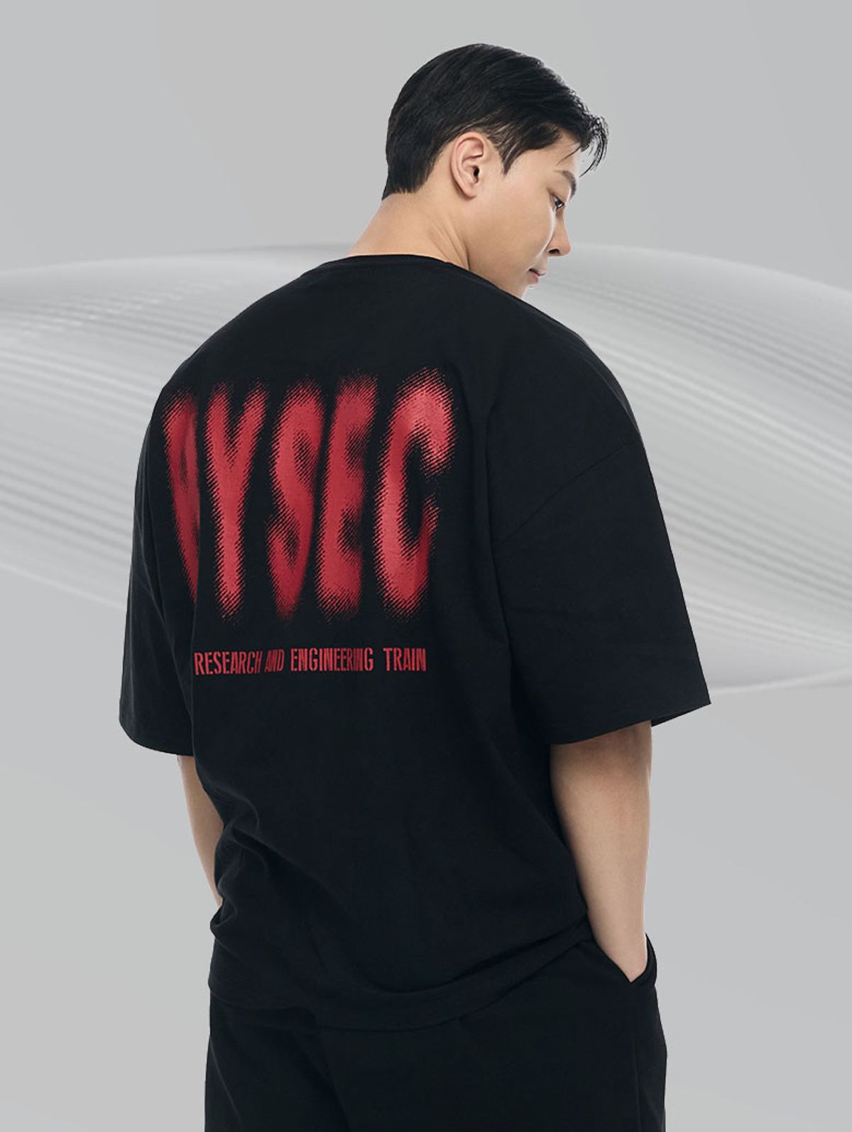 바이젝(BYSEC) 오버 코튼 리서치 숏슬리브_2Color