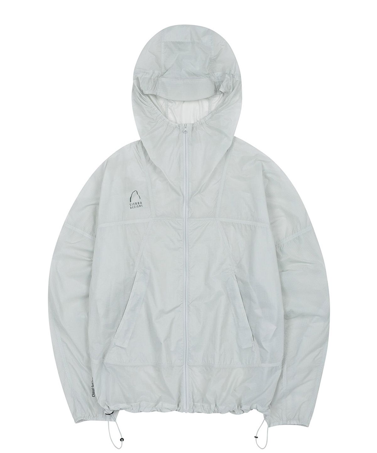 시에라디자인(SIERRA DESIGNS) 그랜드마더십(GRAND MOTHERSHIP) 경량 윈드쉘 자켓 LIGHT GREY