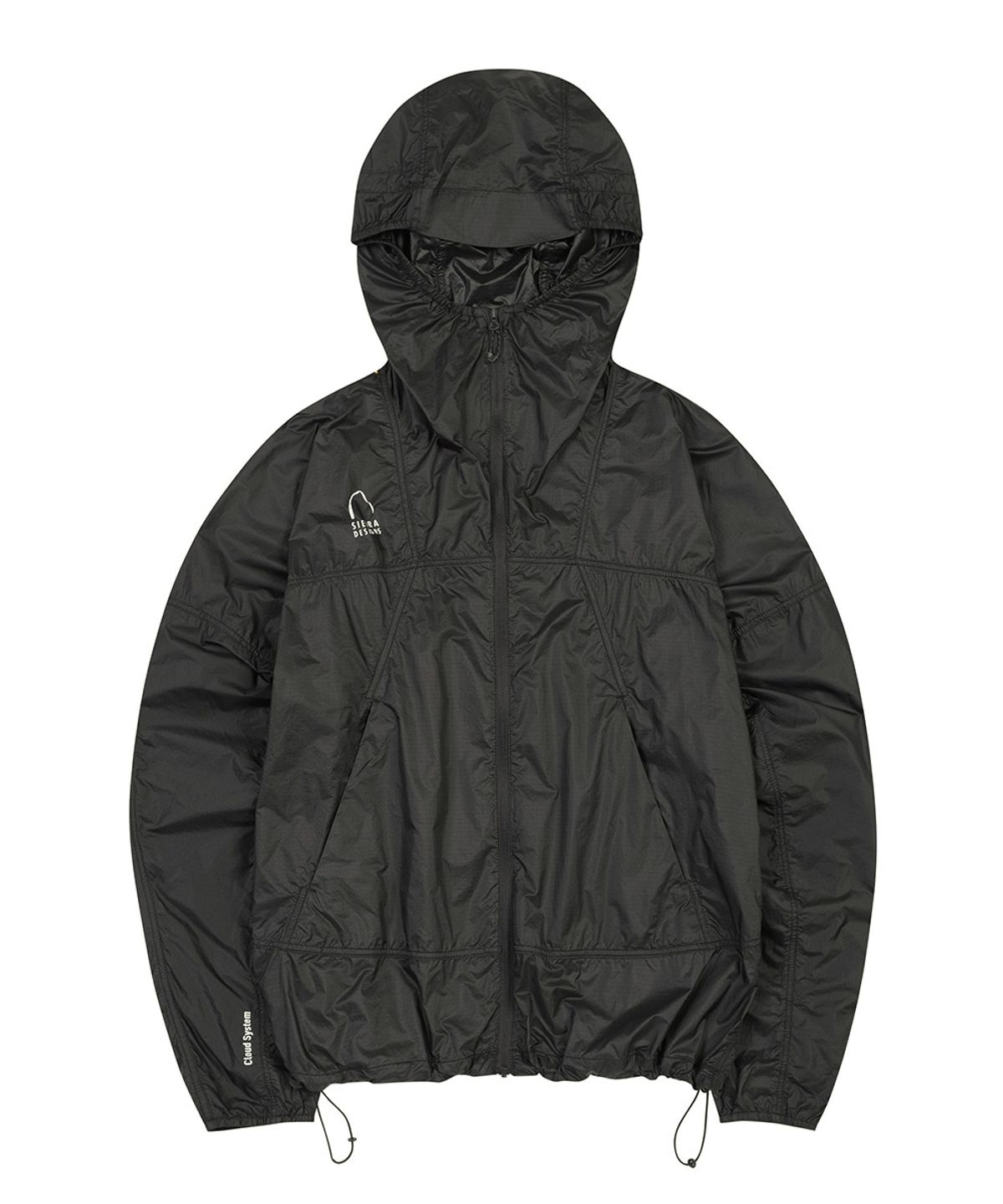 시에라디자인(SIERRA DESIGNS) 그랜드마더십(GRAND MOTHERSHIP) 경량 윈드쉘 자켓 BLACK