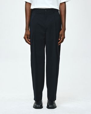 타임리스 세미와이드 팬츠 다크 네이비 ZI3PT389DN