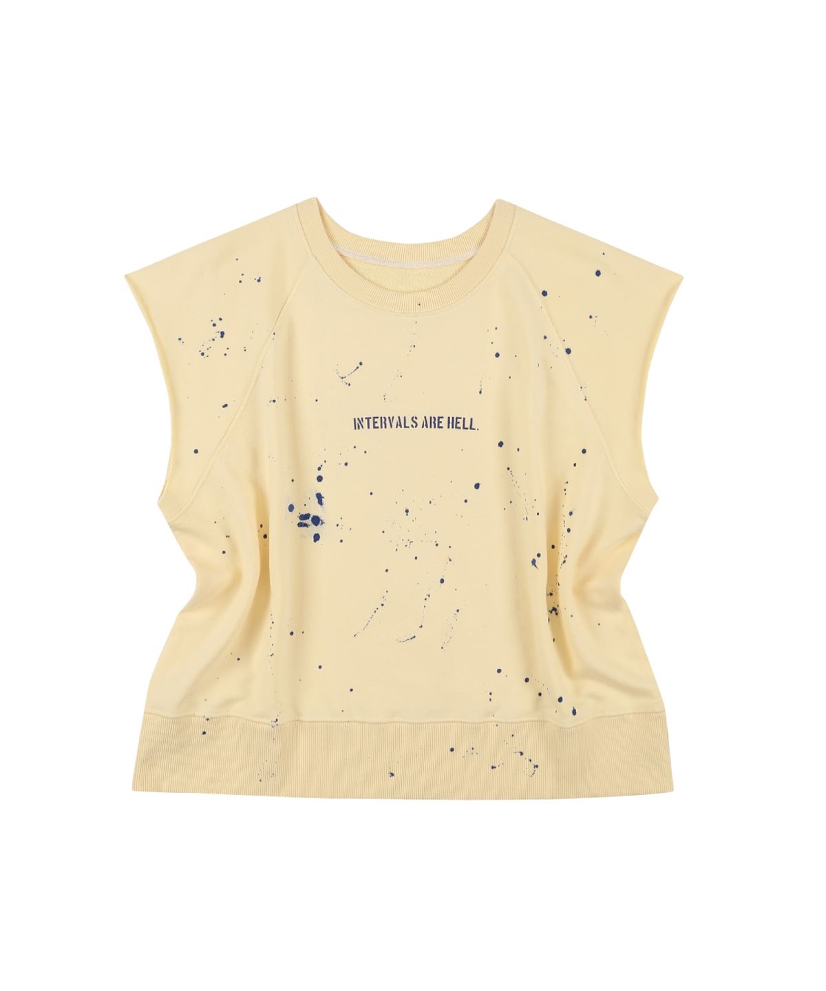이오유(EOU) Painted Cut-Off Sw001_YELLOW