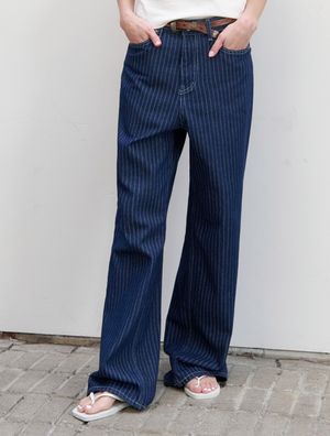 엘빈 히코리 와이드 데님