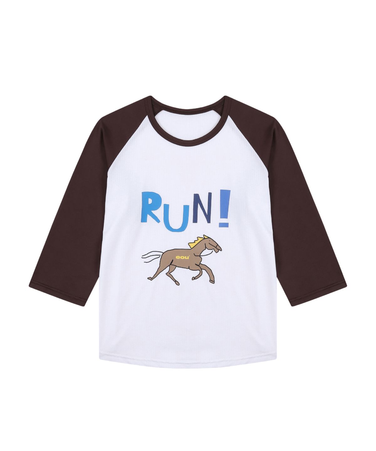 이오유(EOU) Horse Raglan Mesh SS-001_BROWN