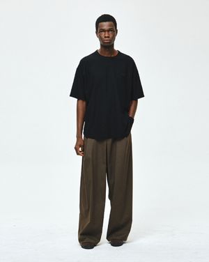 셈블런스 와플 티셔츠 블랙 ZI2TS816BK