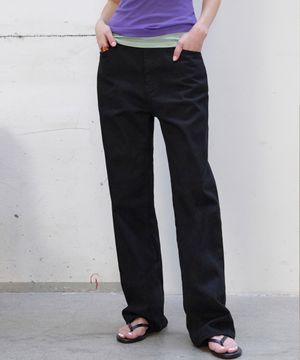 빈트라 와이드 데님(블랙)