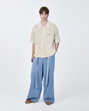 [컬렉션] 슬럽 카라 가디건 베이지 BI3KT311BE