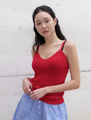 헤이즈 니트 슬리브리스