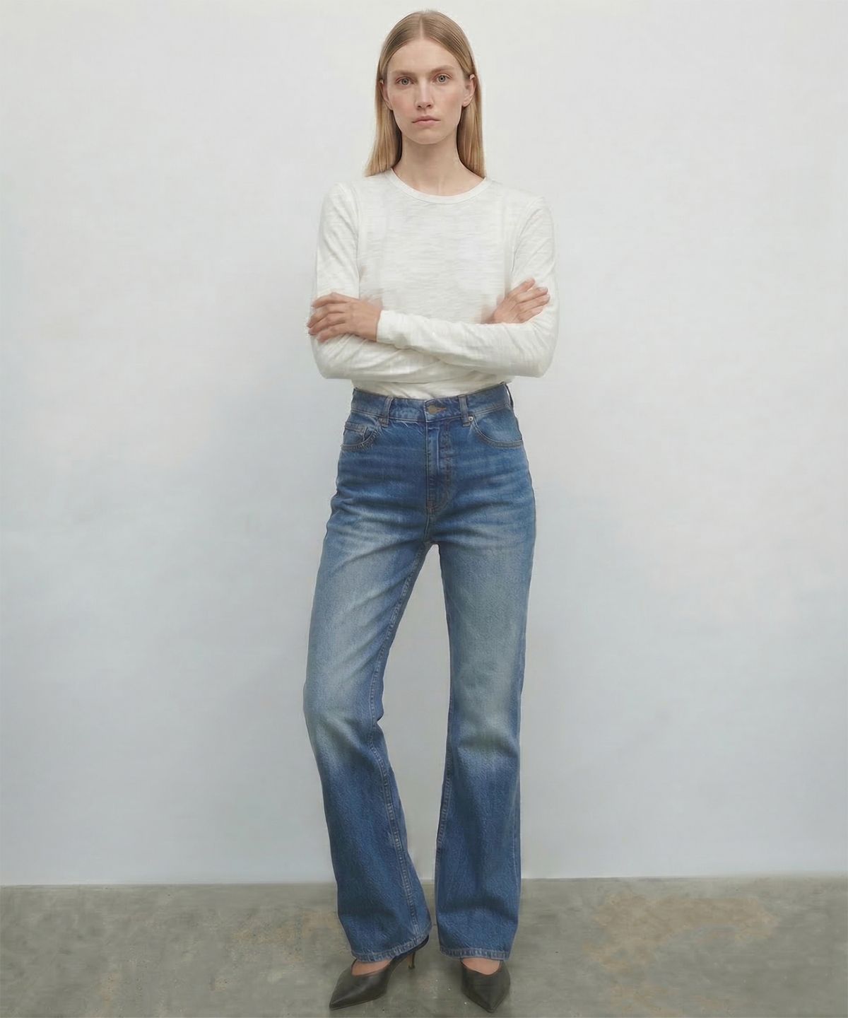 킴도(KIMDOH) Nerin Flare Denim / Raw Indigo