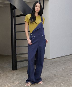Oldry Cinch Bag Overall Pants(블루)