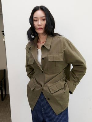 어센틱 퍼티그 야상(카키)