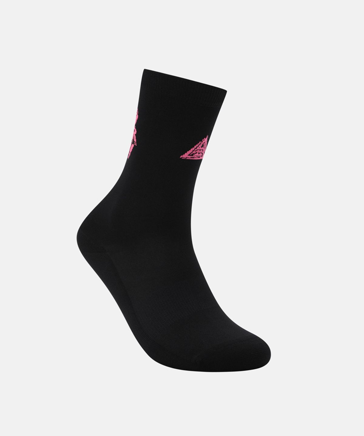 코오롱스포츠(KOLON SPORT) [TRAIL] 트레일러닝 크루 삭스 QELAX26721BLK