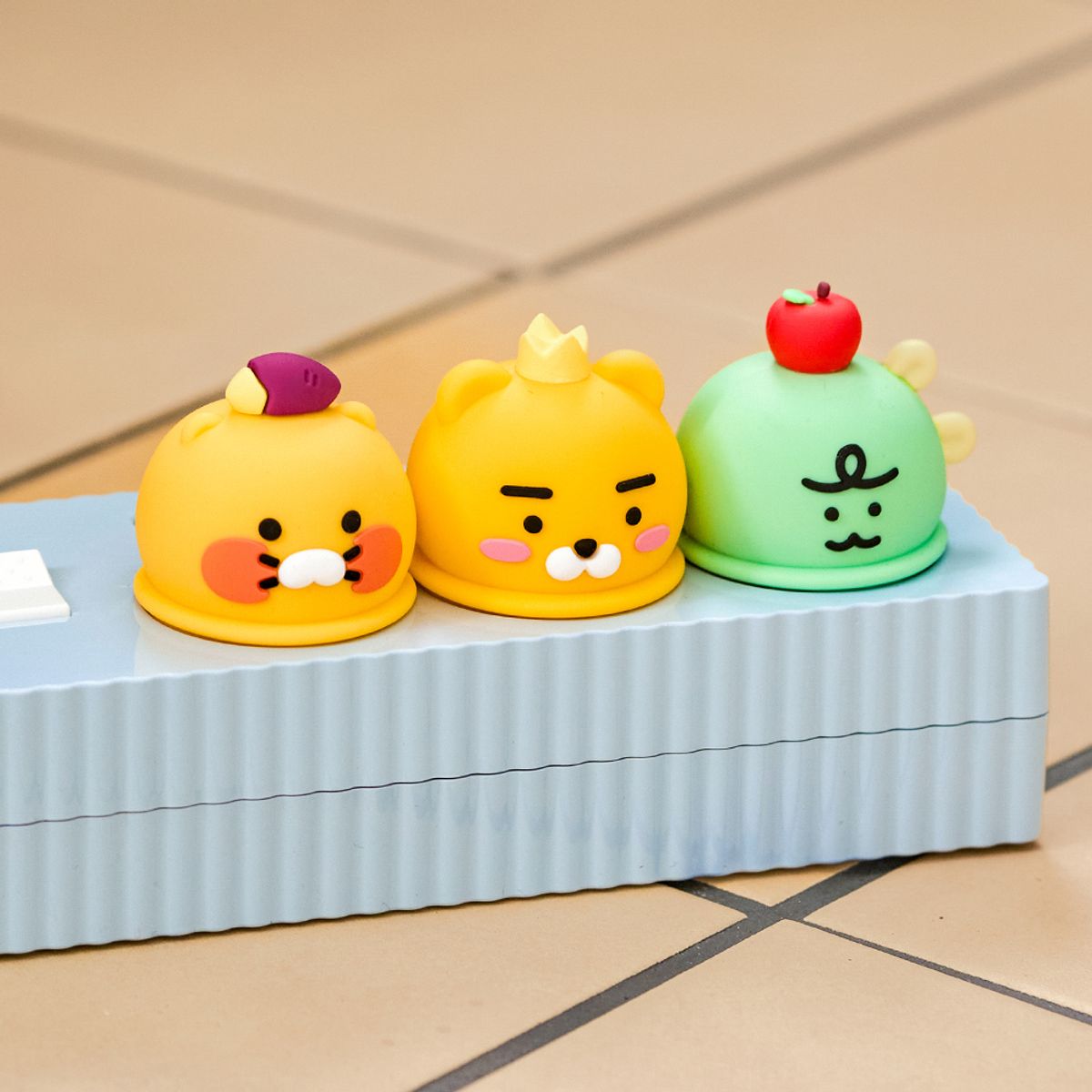 카카오프렌즈(KAKAO FRIENDS) 콘센트 안전커버 3P세트_프렌즈