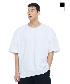 유넥오버 소로나 무지 숏슬리브_2Color